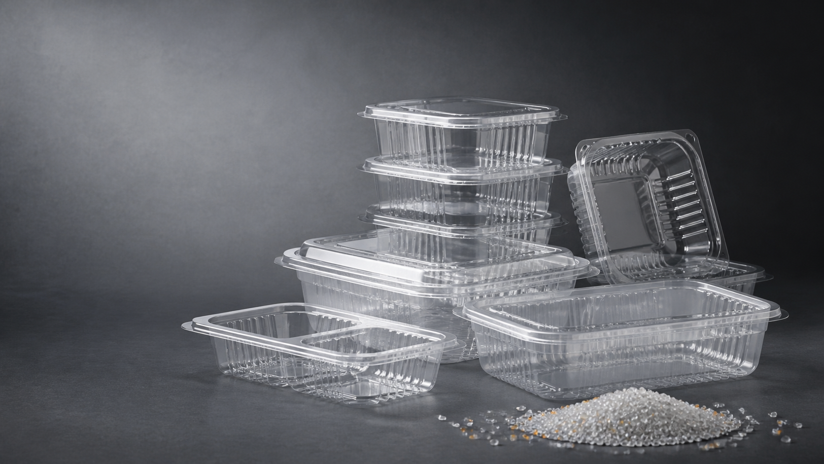 Food-grade recycled PET packaging and rPET pellets